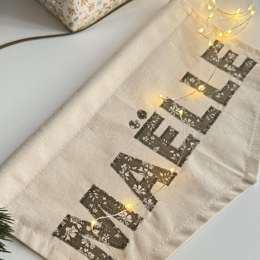 Personalised Fabric Name banner