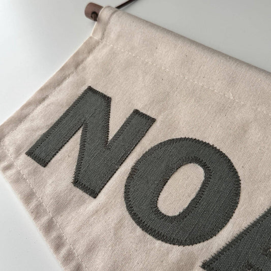 Personalised Linen Name Banner