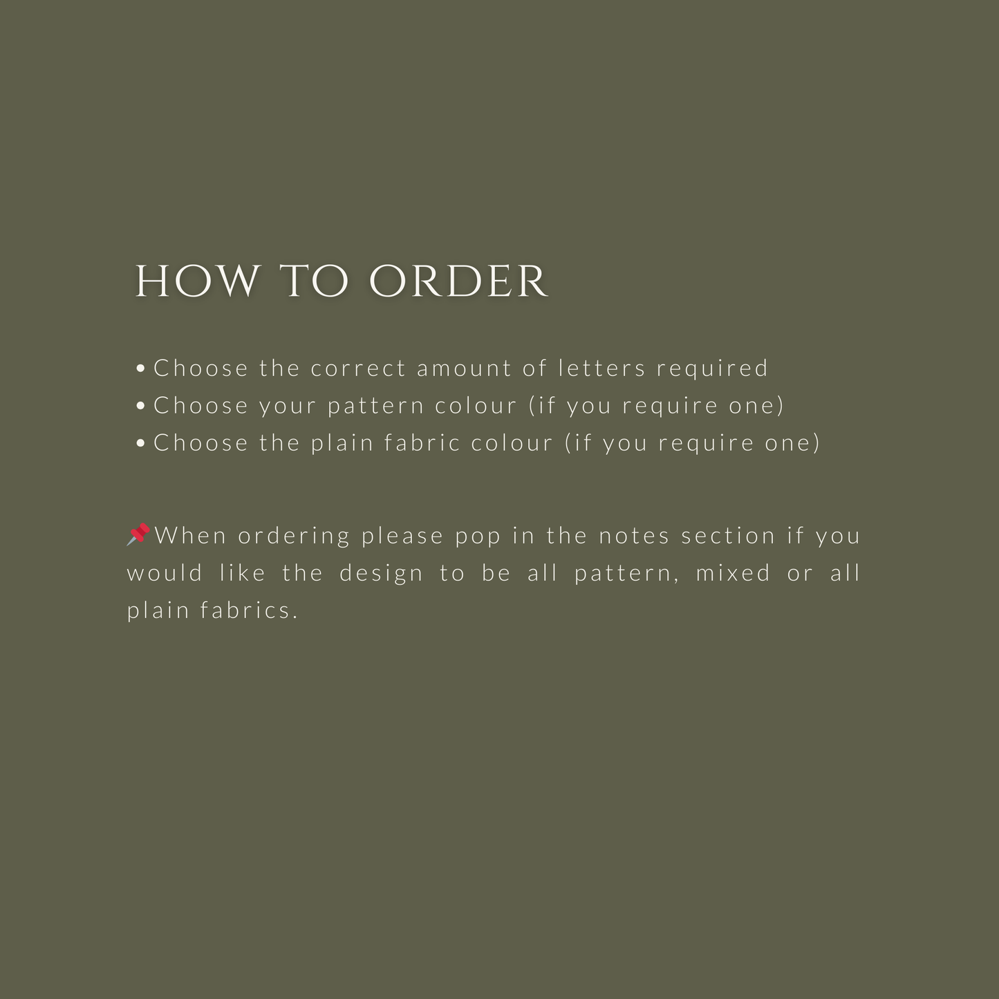 Name Garland, Fabric Letter Bunting