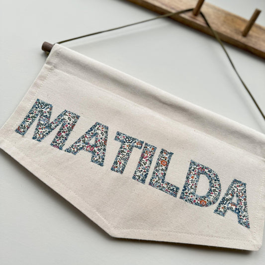 Personalised Extra Large Fabric Name Banner