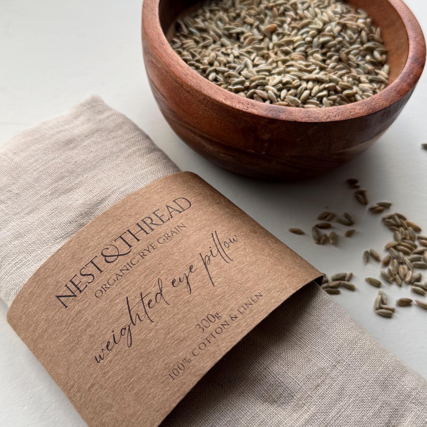 Unscented Linen Eye Pillow