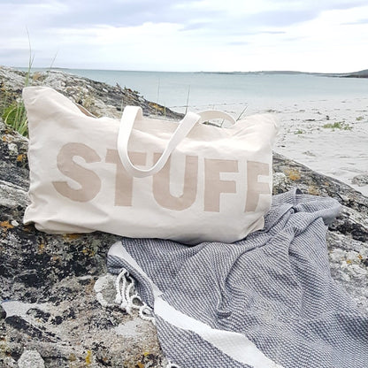 Relaxed Wash Extra Large Canvas Tote Bag