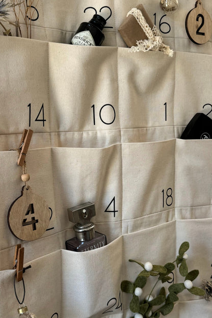 Personalised, Fabric Christmas Advent Calendar