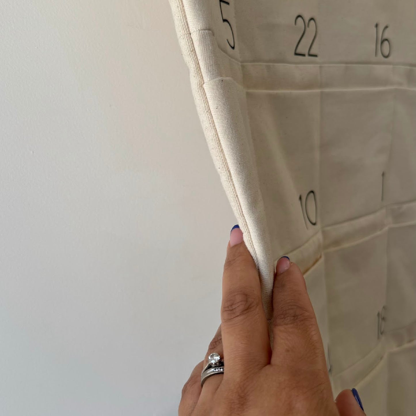 Personalised, Fabric Christmas Advent Calendar