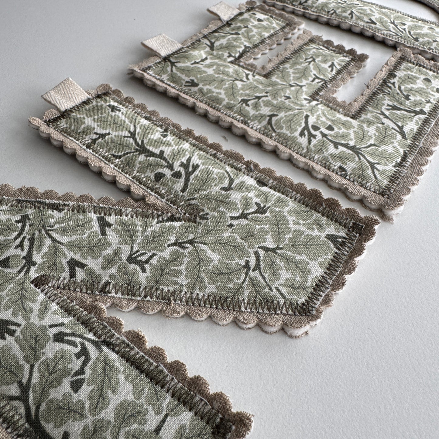 Name Garland, Fabric Letter Bunting
