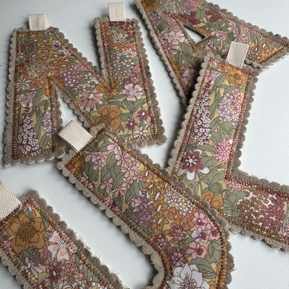 Name Garland, Fabric Letter Bunting