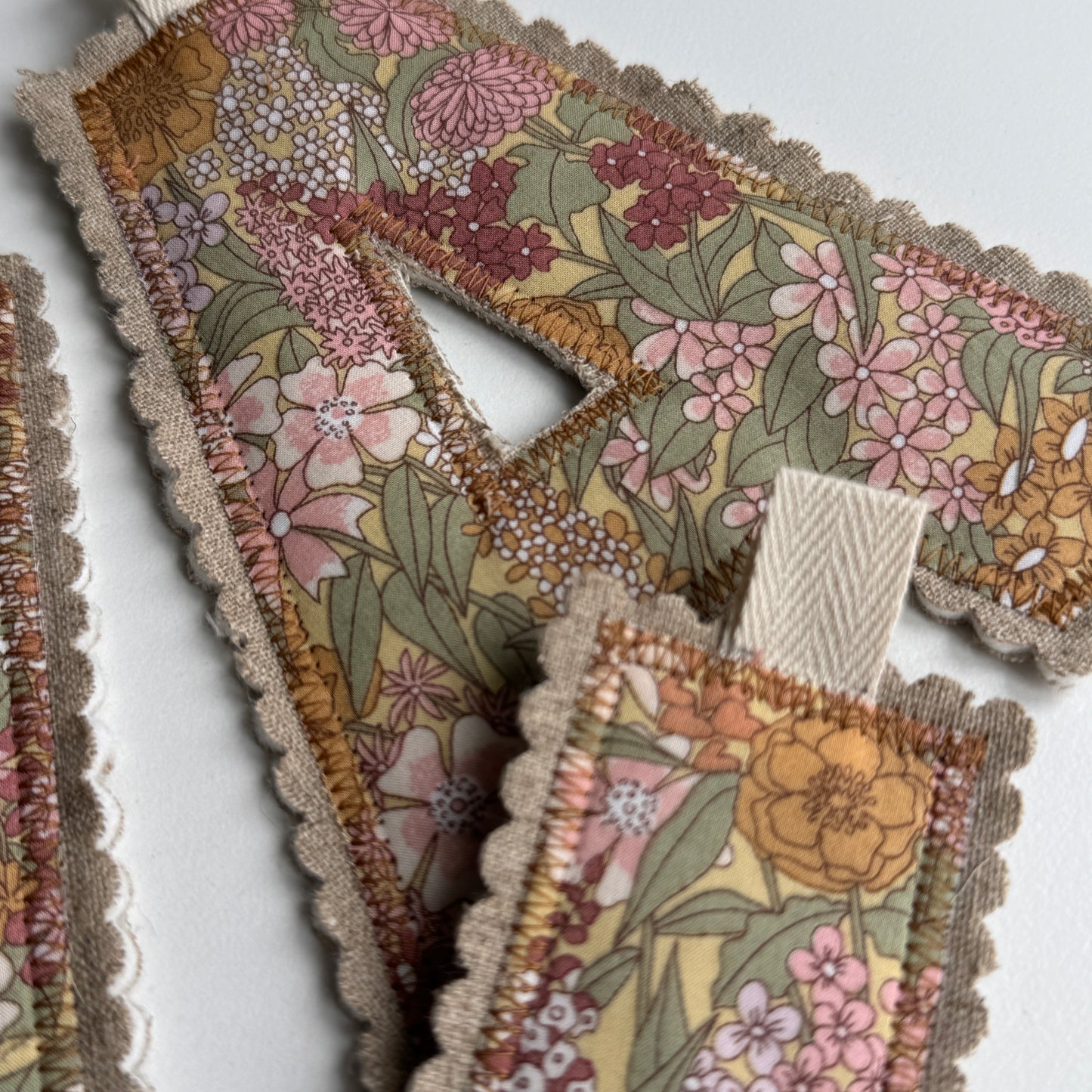 Name Garland, Fabric Letter Bunting