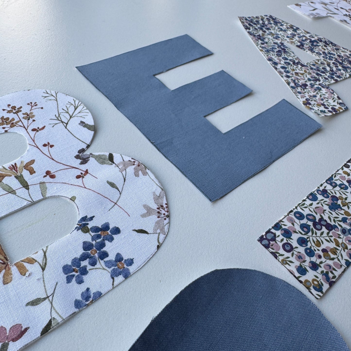Name Garland, Fabric Letter Bunting
