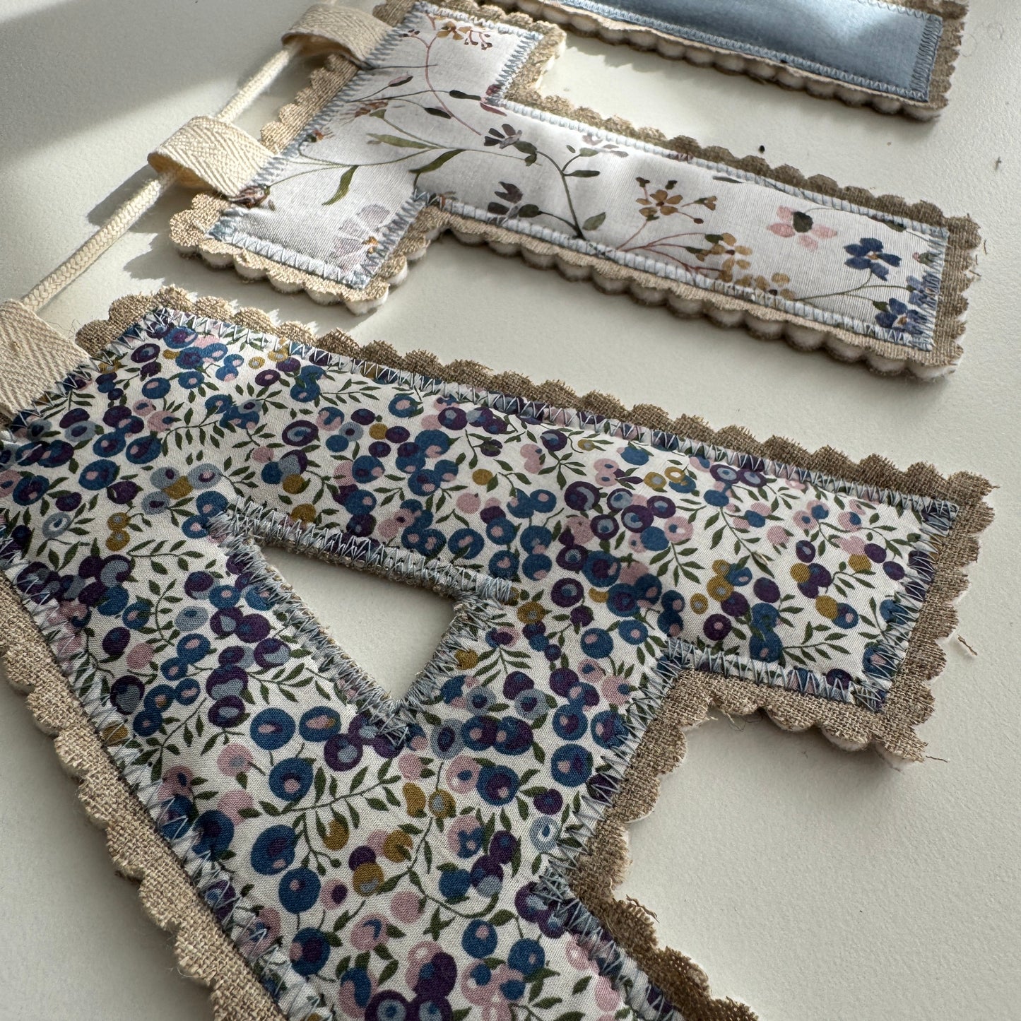 Name Garland, Fabric Letter Bunting