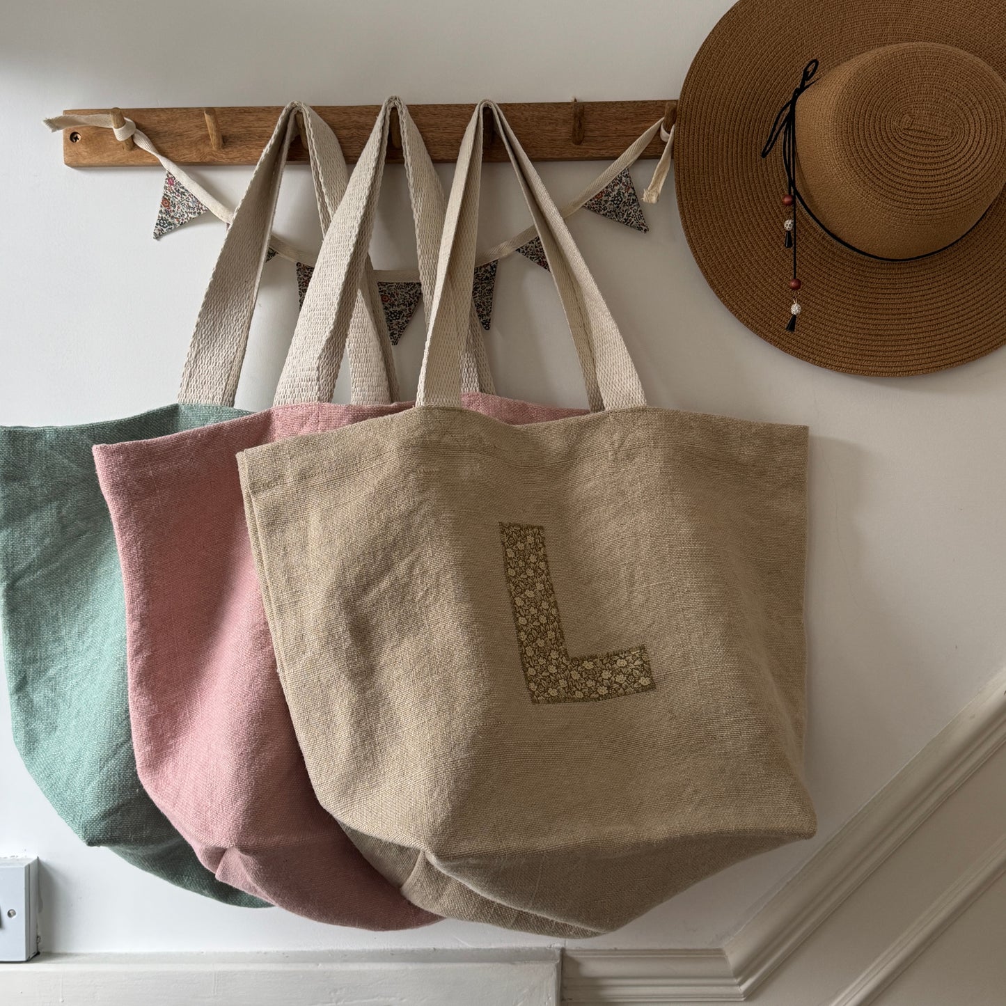 Personalised Canvas Shopping Tote Bag