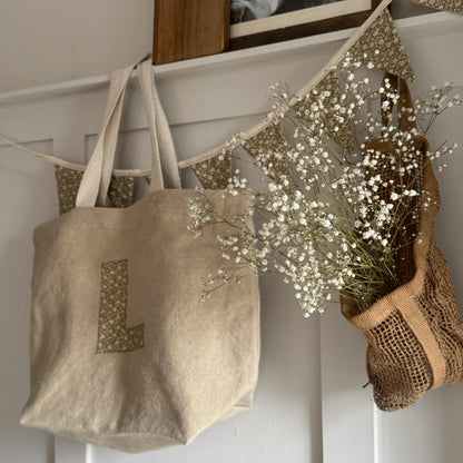 Personalised Canvas Shopping Tote Bag