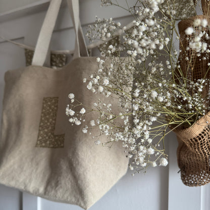 Personalised Canvas Shopping Tote Bag