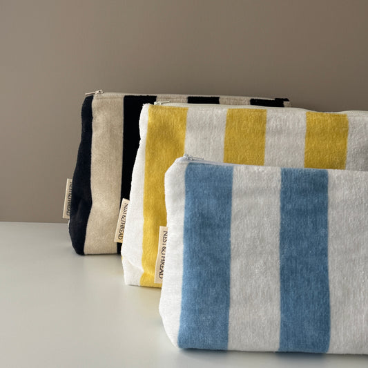 Towelling Cosmetic Makeup Bag