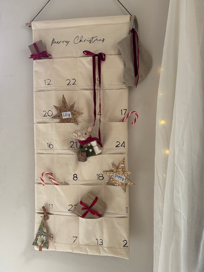 Embroidered Advent Calendar