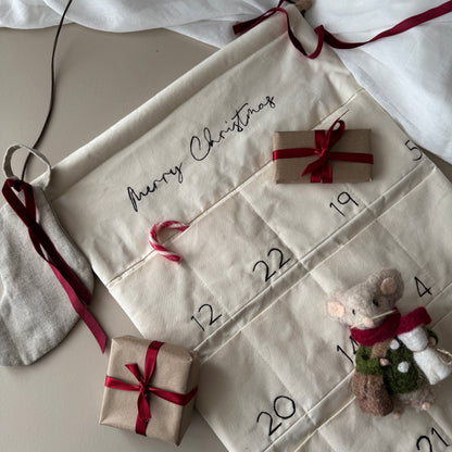 Embroidered Advent Calendar
