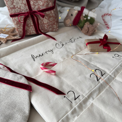 Embroidered Advent Calendar