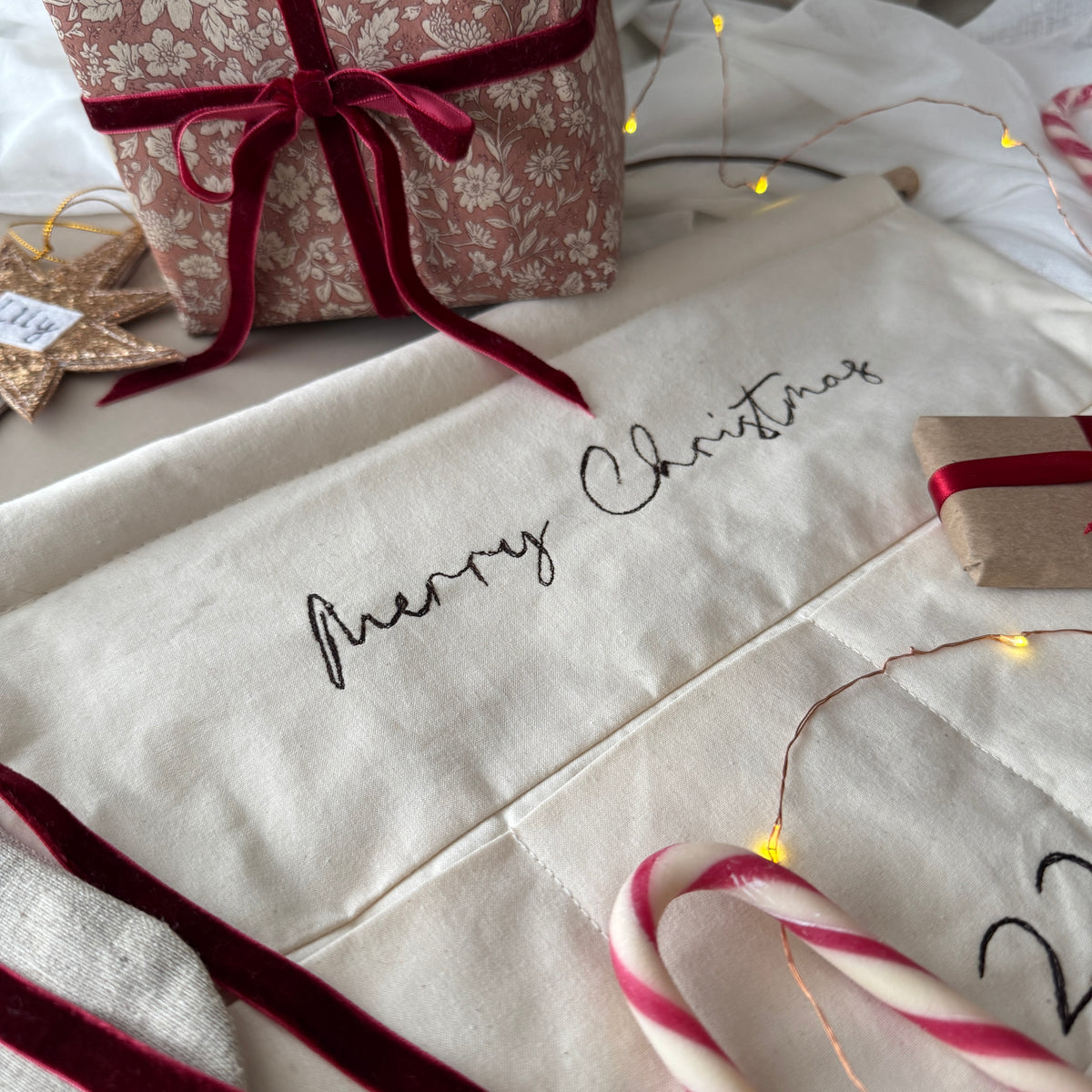 Embroidered Advent Calendar