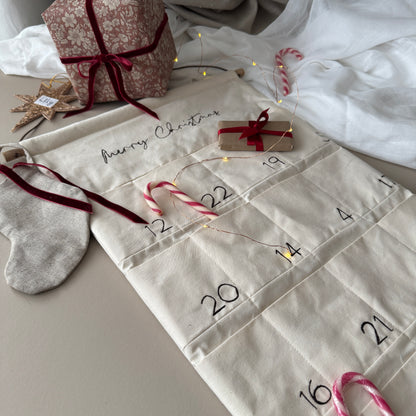 Embroidered Advent Calendar