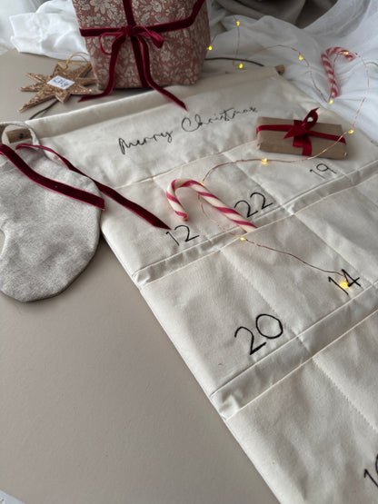 Embroidered Advent Calendar