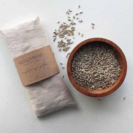 Unscented Linen Eye Pillow