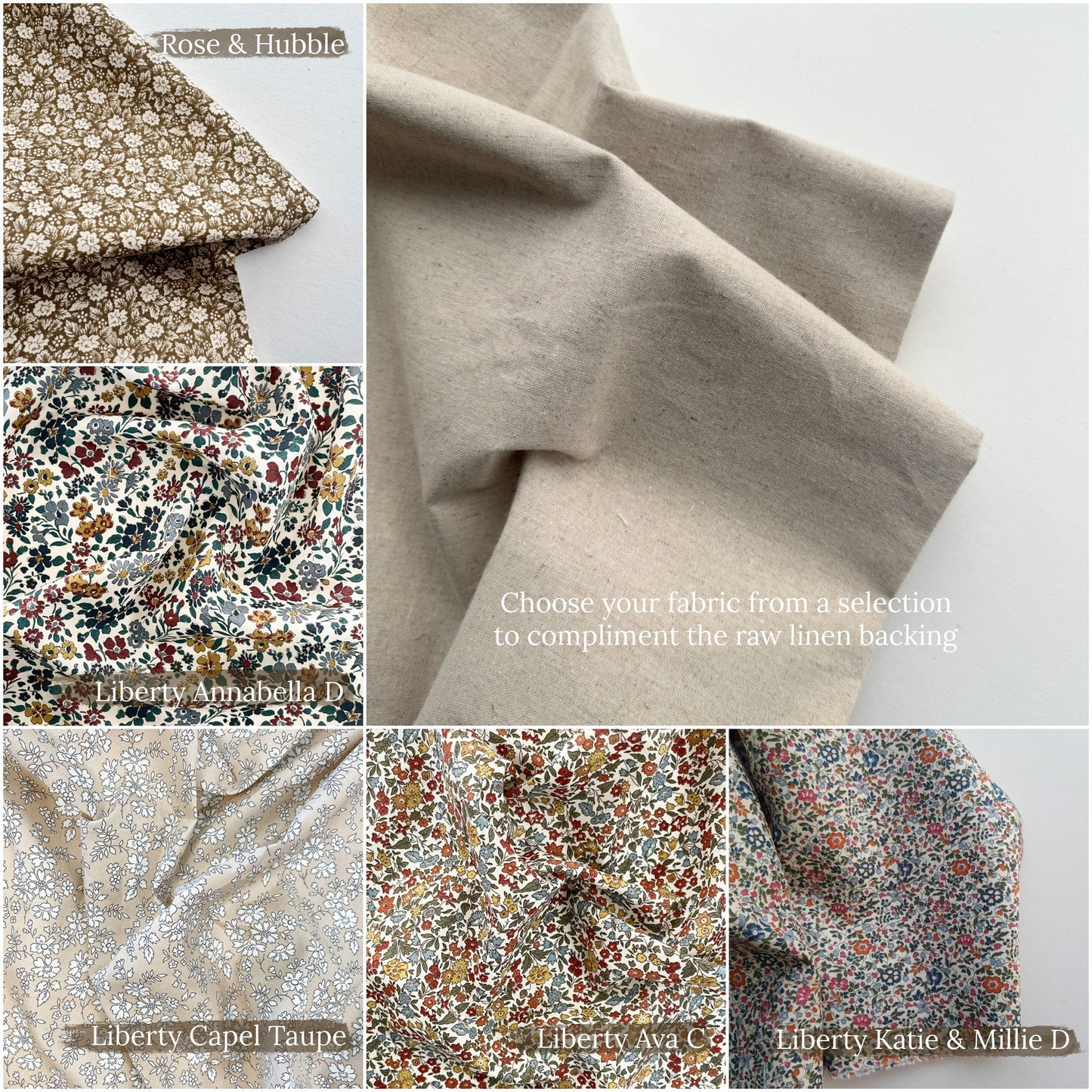 8 Flag Floral Fabric Bunting