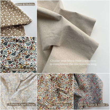8 Flag Floral Fabric Bunting