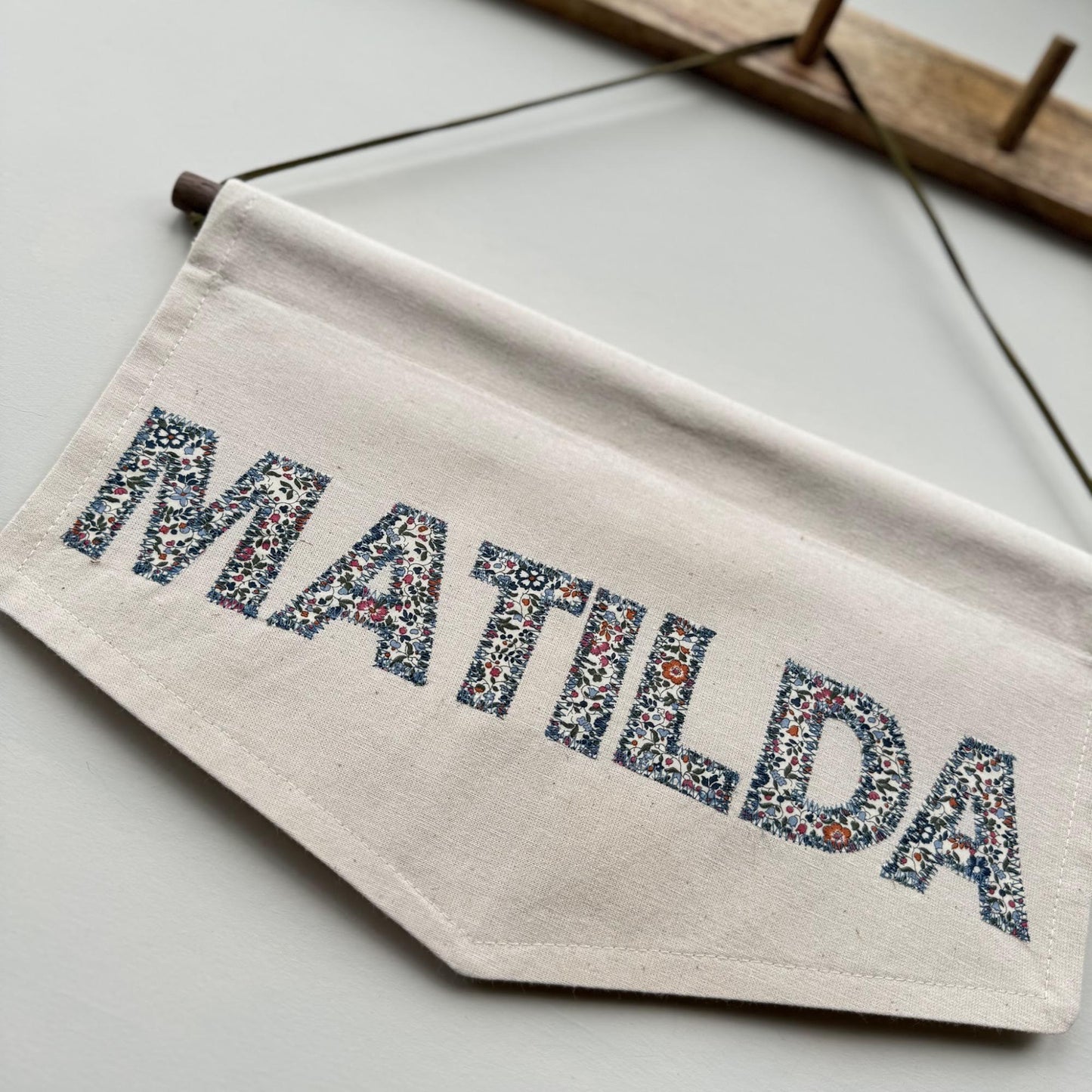 Personalised Fabric Name banner