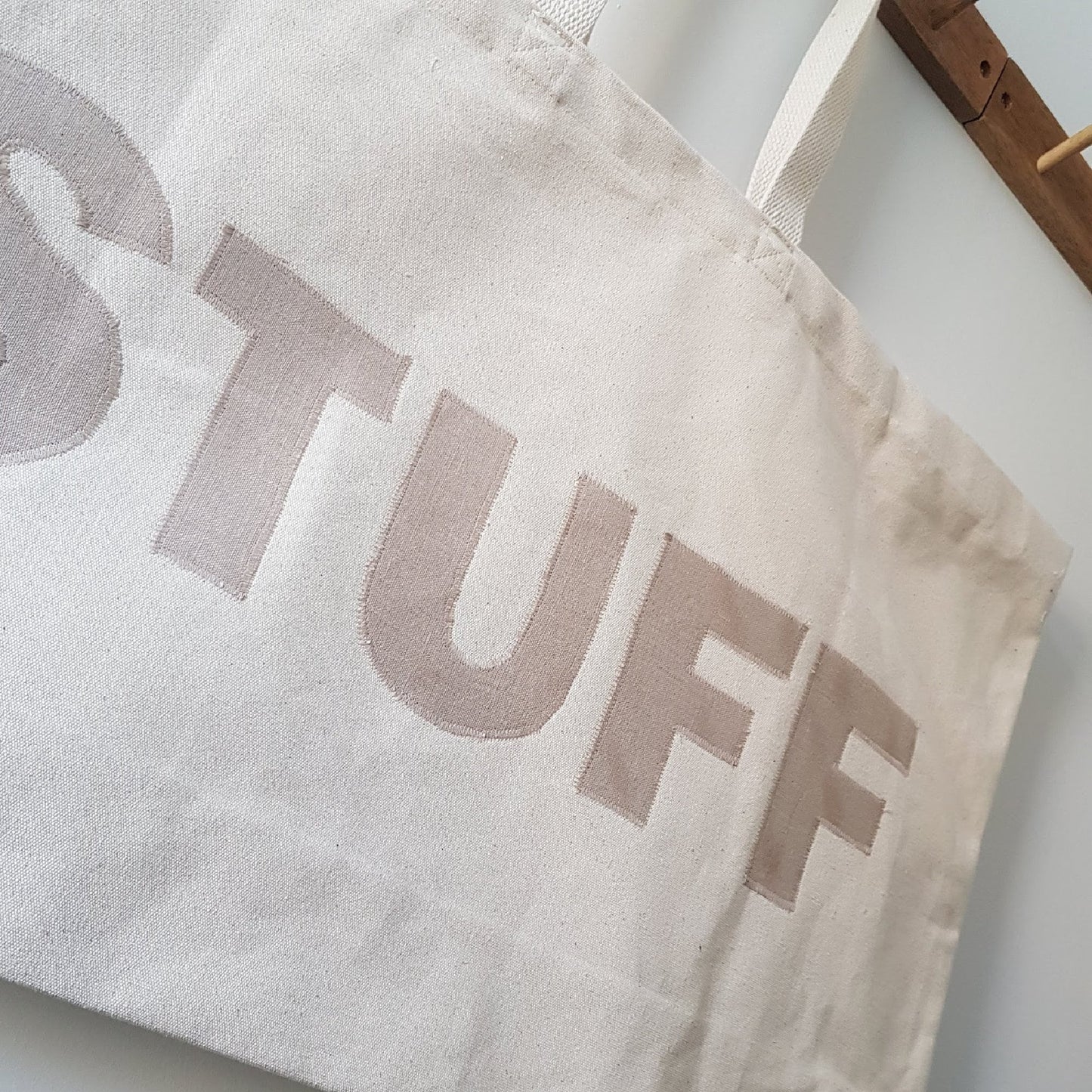 Relaxed Wash Extra Large Canvas Tote Bag