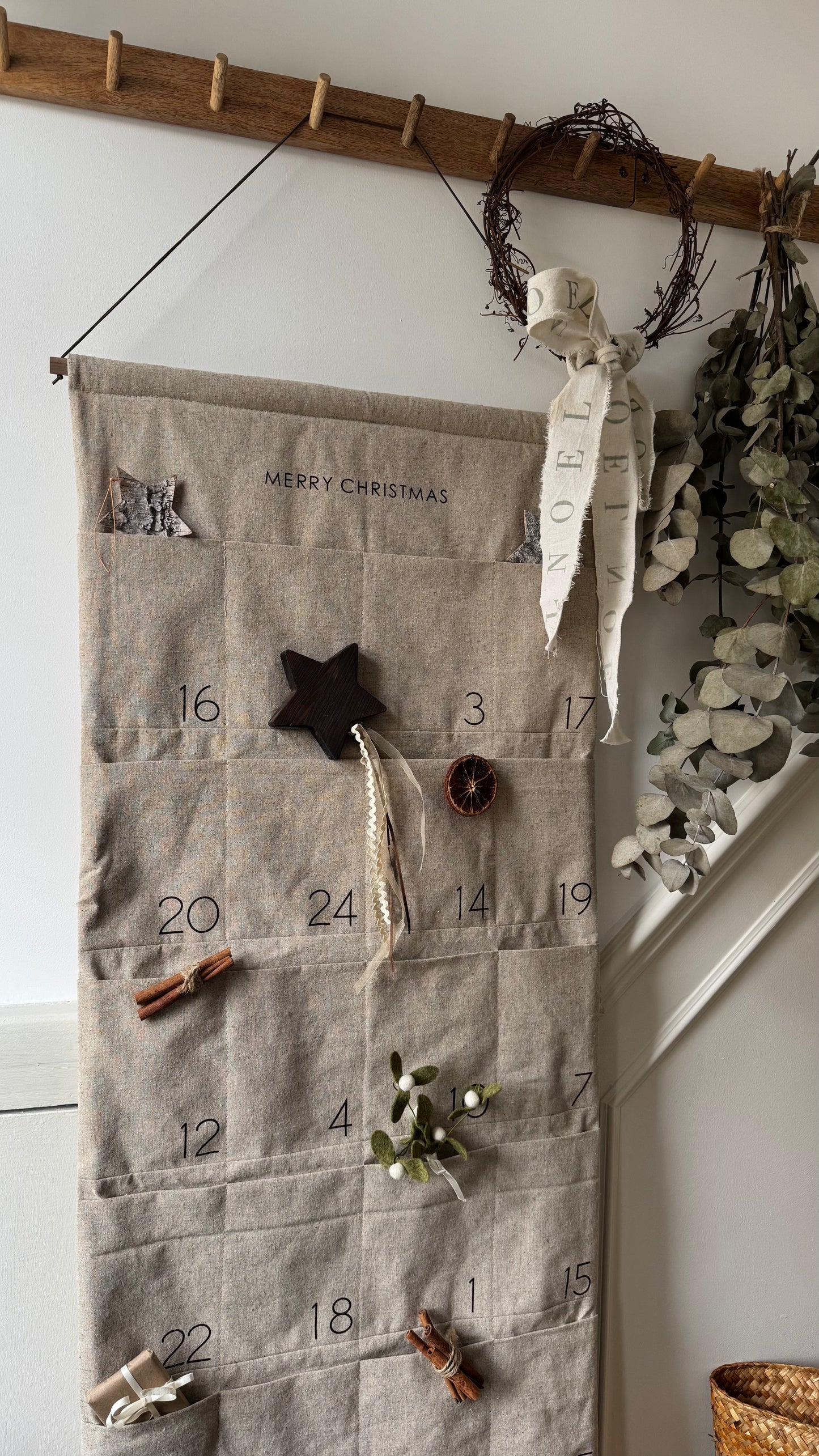 Linen Advent Calendar